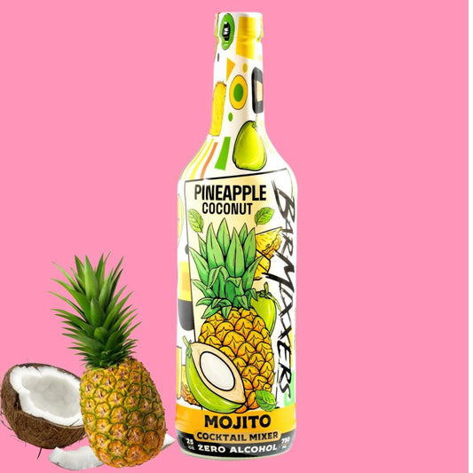 BarMixxers Pineapple Coconut Mojito Beverage Mixer - 25oz - 13 Servings